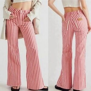 Wrangler Woman’s Wanderer High Rise Flare Jeans Sz30 Cowgirl Rodeo Boho